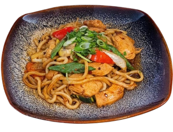 Udon Xào (gebratene Udon)