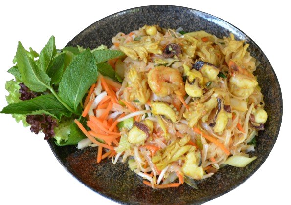 Pad Thai  (thailändische, traditionelle Reisbandnudel)